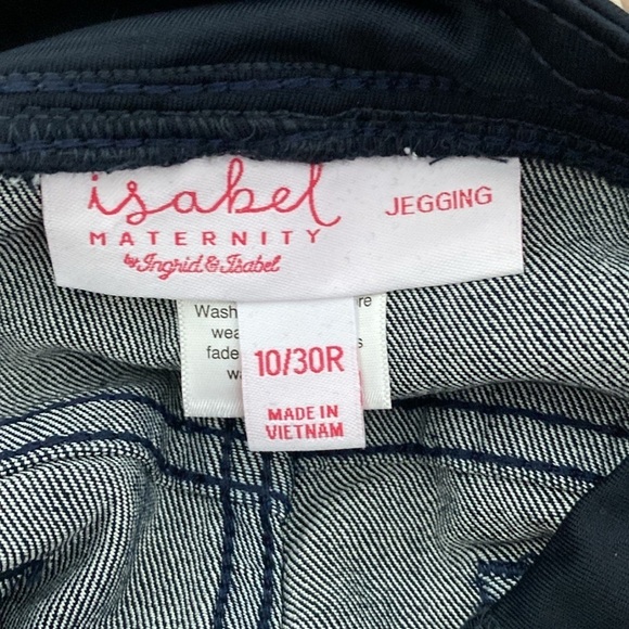 NWT, Isabel Maternity by Ingrid & Isabel Jeggings Size 10/30 R - Picture 11 of 12